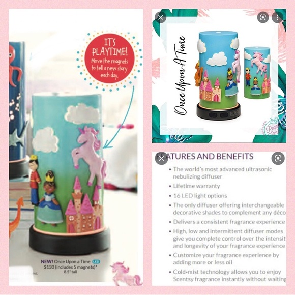 Once Upon A Time Scentsy Diffuser Shade - Picture 3 of 7